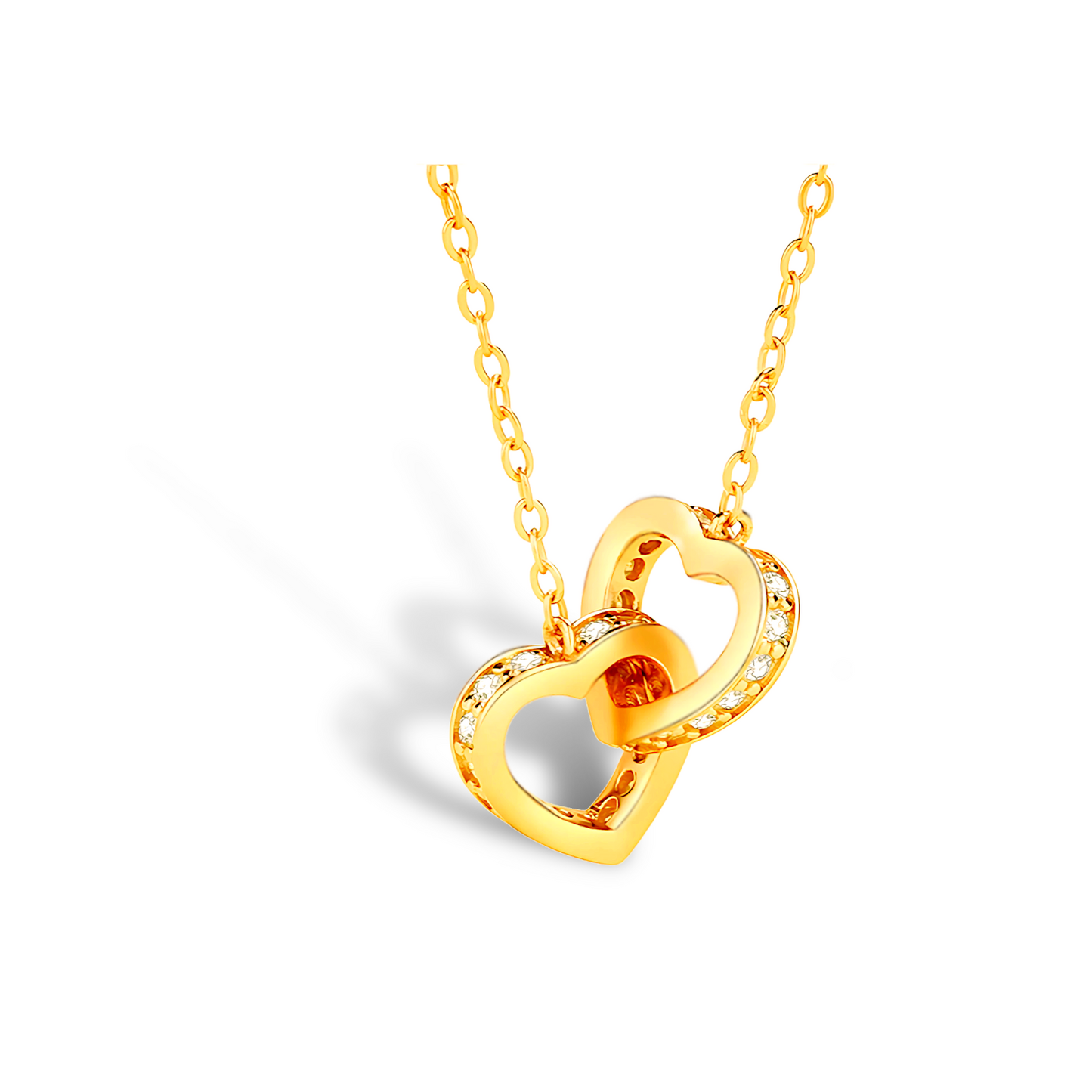 Cœurs Unis – Collier Délicat