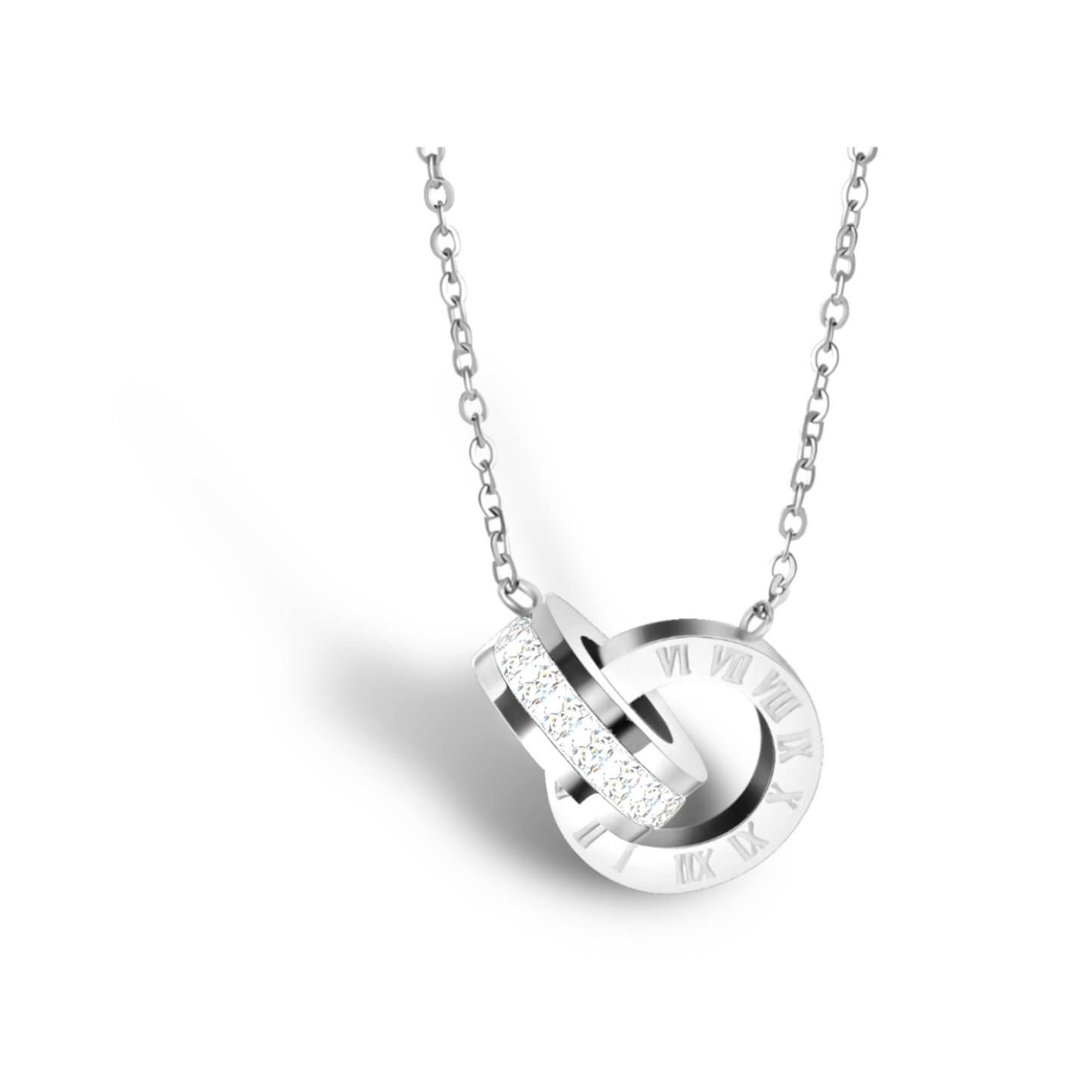 Lueur Dorée – Collier Cercle Romain