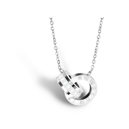 Lueur Dorée – Collier Cercle Romain